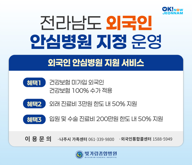 외국인 안심병원 지정